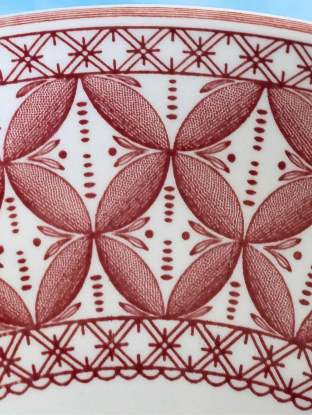 Spode Archive Collection Geranium Pattern. Jumbo Cup and Saucer. Vtg. England